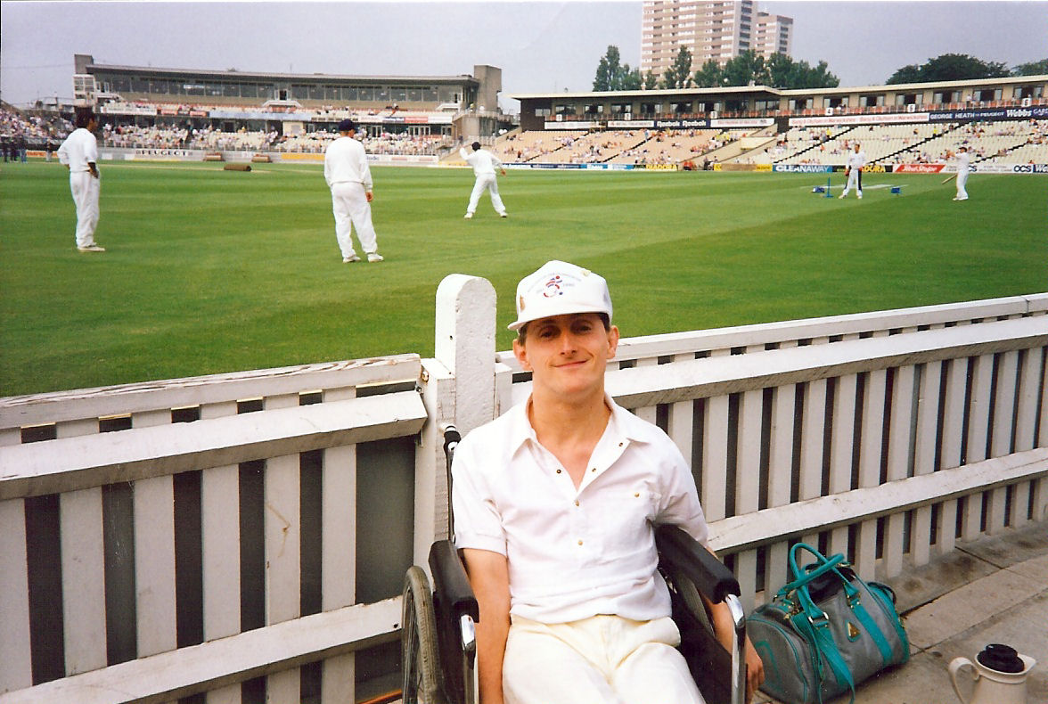 Mark at Edgebaston Cricket Ground, Birmingham